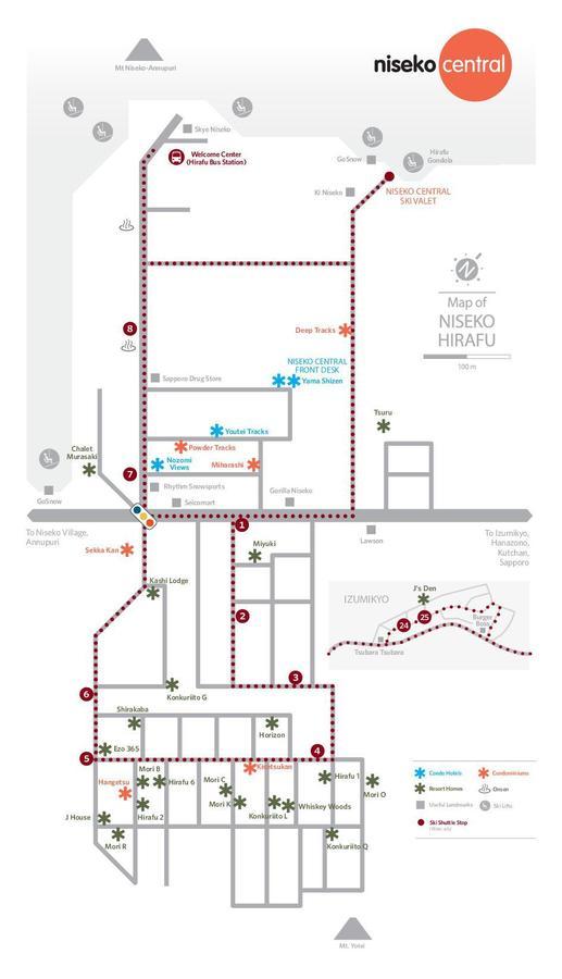 Niseko Central - Youtei Tracks Kutchan Exterior photo
